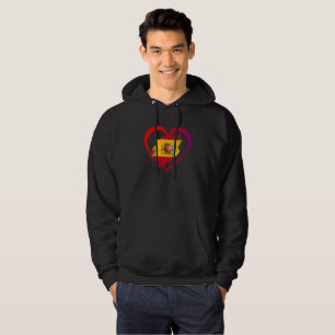 Spanish heart hoodie