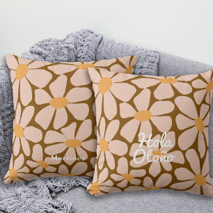 Spanish Hello Autumn Fall Vibes Personalise Cushion