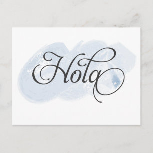 Spanish - Hola Postcard