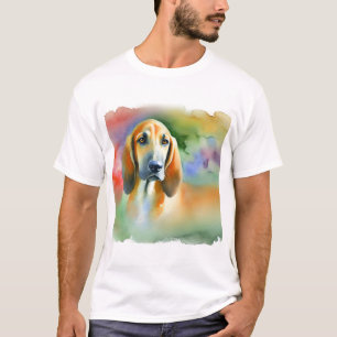 Spanish Hound 060924AREF143 - Watercolor T-Shirt