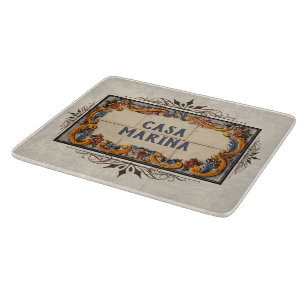 Spanish House Sign  Cutting Board