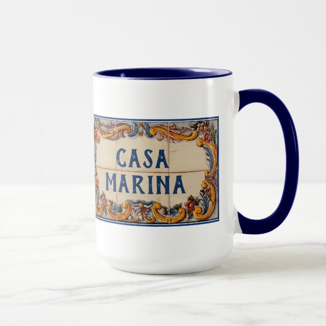 Spanish House Sign with your text Mug (Right)