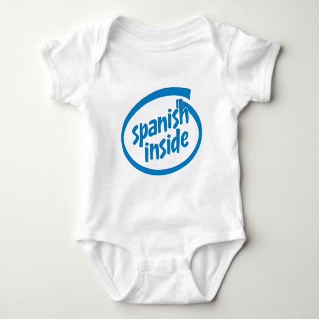 Spanish inside baby bodysuit (Front)