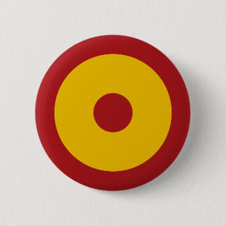 Spanish insignia, Spanish roundel 6 Cm Round Badge