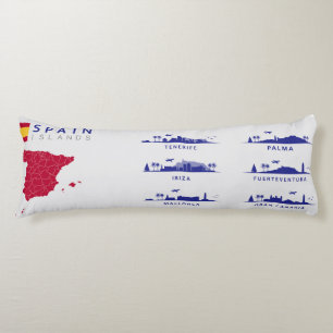Spanish islands body cushion