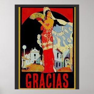 Spanish Ladies, Add Text Poster