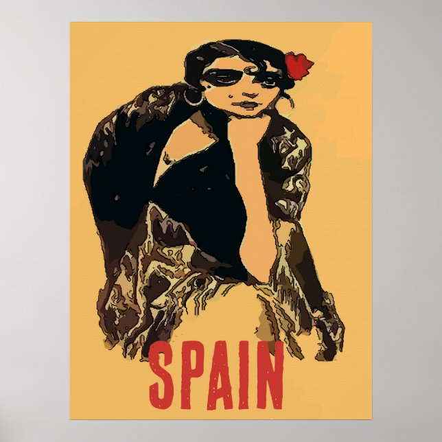 Spanish Ladies, Add Text Poster (Front)