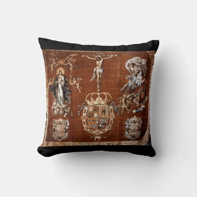 Spanish Lepanto Banner Pillow (Front)