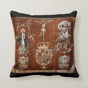 Spanish Lepanto Banner Pillow