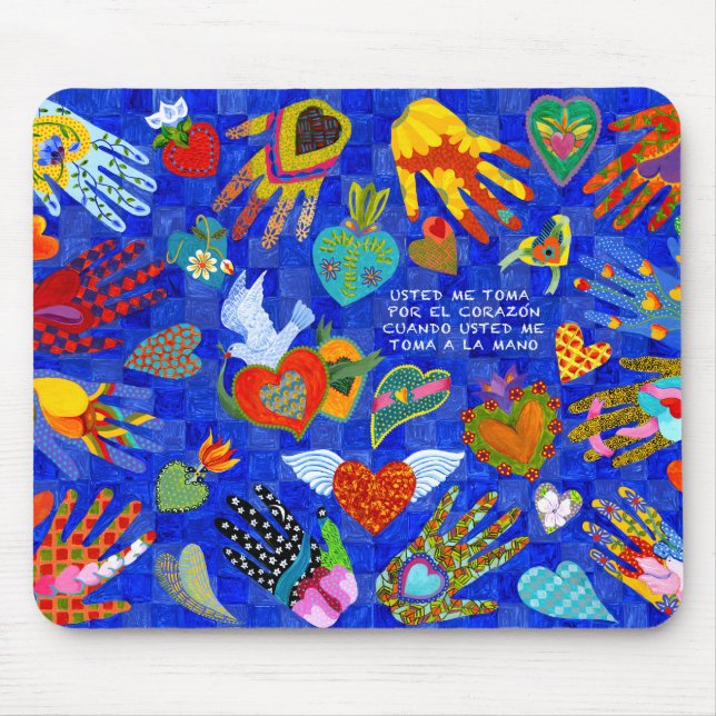 Spanish Love saying for anyone you love Mouse Pad (Front)