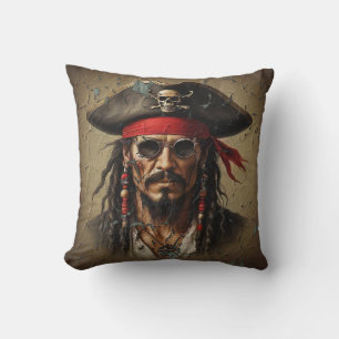 Spanish Maine Pirate Chieftain Cushion
