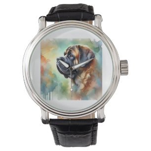 Spanish Mastiff 110724AREF107 - Watercolor Watch