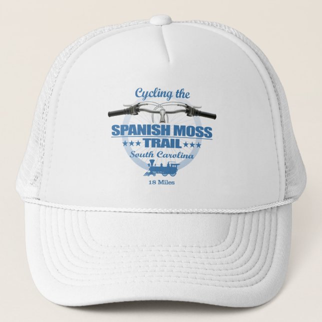 Spanish Moss Trail (H2) Trucker Hat (Front)
