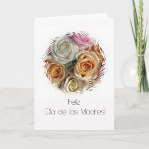 Spanish Mother's Day rose card