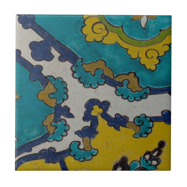 spanish motif on a small tile (Front)