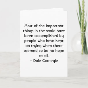 Spanish Motivation - Dale Carnegie Card