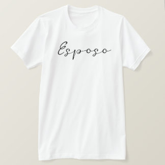 Spanish name Esposo (Husband) Simple, Elegant T-Shirt