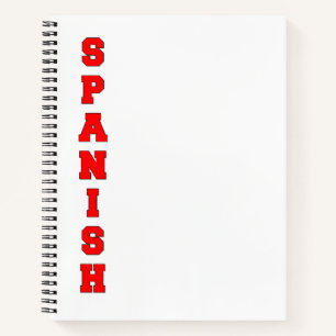 Spanish Notebook
