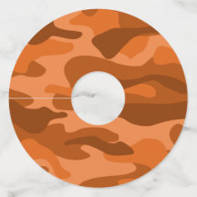 Spanish Orange Monocolor Camo