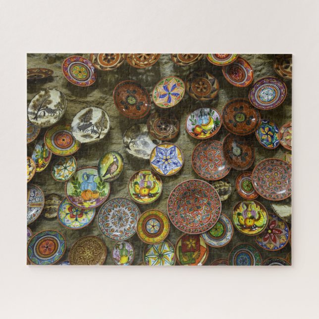Spanish Plates Jigsaw Puzzle (Horizontal)