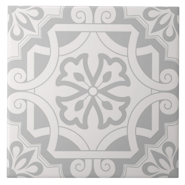 Spanish Portuguese Boho  Ceramic Tile (Front)