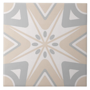 Spanish Portuguese Boho Ceramic Tile