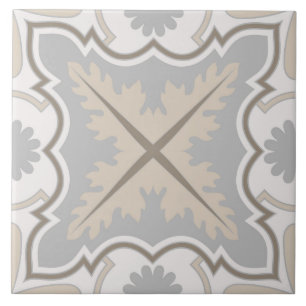 Spanish Portuguese Boho  Ceramic Tile