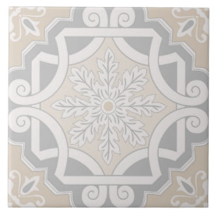 Spanish Portuguese Boho  Ceramic Tile