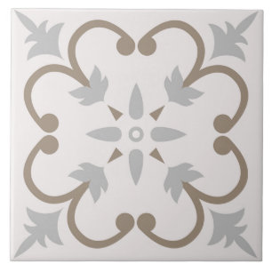 Spanish Portuguese Boho  Ceramic Tile