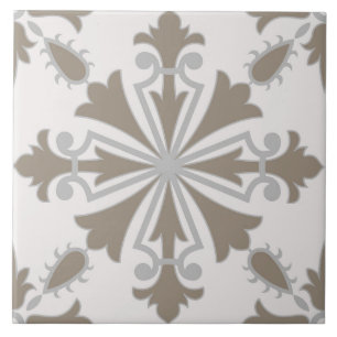 Spanish Portuguese Boho  Ceramic Tile