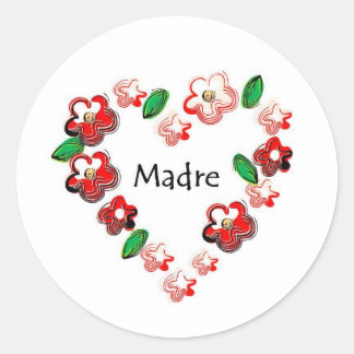 Spanish Quotes Classic Round Sticker