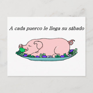 Spanish Quotes Postcard