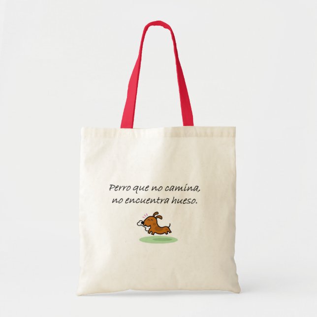 Spanish Quotes Tote Bag (Front)