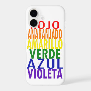 Spanish Rainbow Colours iPhone 8/7 Case
