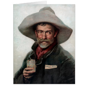 Spanish Ranchero Cowboy in Old West Saloon