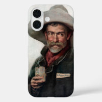 Spanish Ranchero Cowboy in Old West Saloon