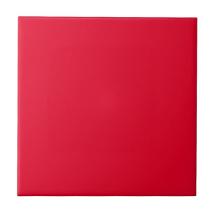 Spanish Red Solid Colour Ceramic Tile
