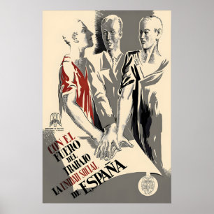 Spanish Republican Civil War Propaganda Poster