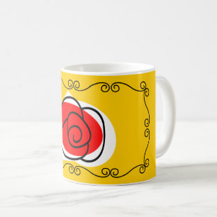 Spanish Rose Border mug