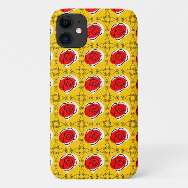 Spanish Rose Corners Multi iPhone case (Back)