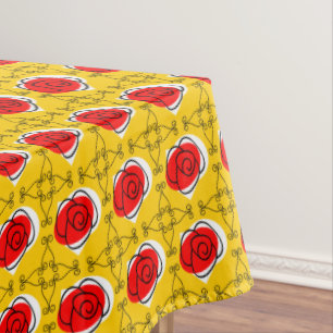 Spanish Rose Multi table cloth