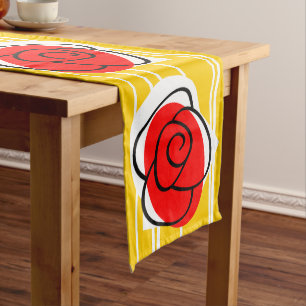 Spanish Rose table runner 16 x 90