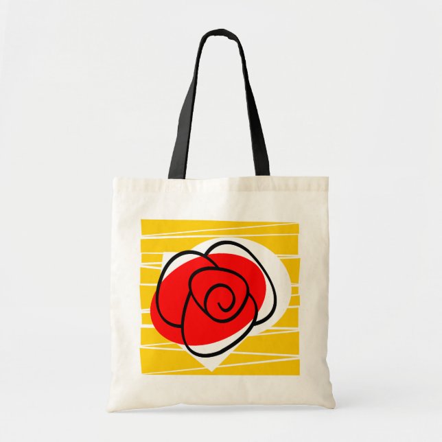 Spanish Rose tote Bag (Front)