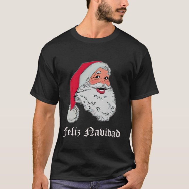 Spanish Santa Dark T-Shirt (Front)