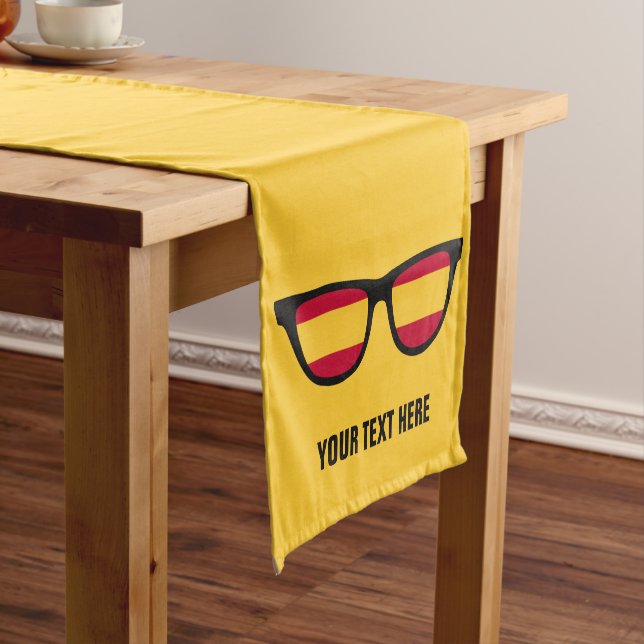 Spanish Shades custom table runners (In Situ)