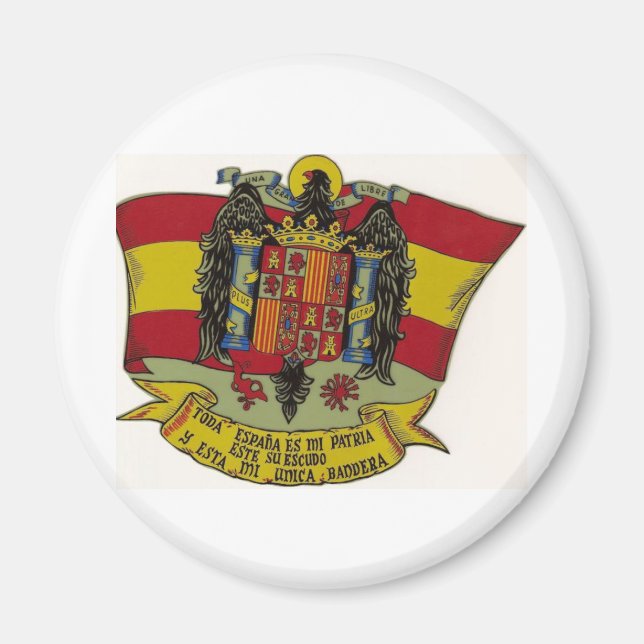 Spanish Shield Magnet (Front)