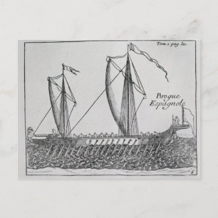 Spanish Ship' Postcard