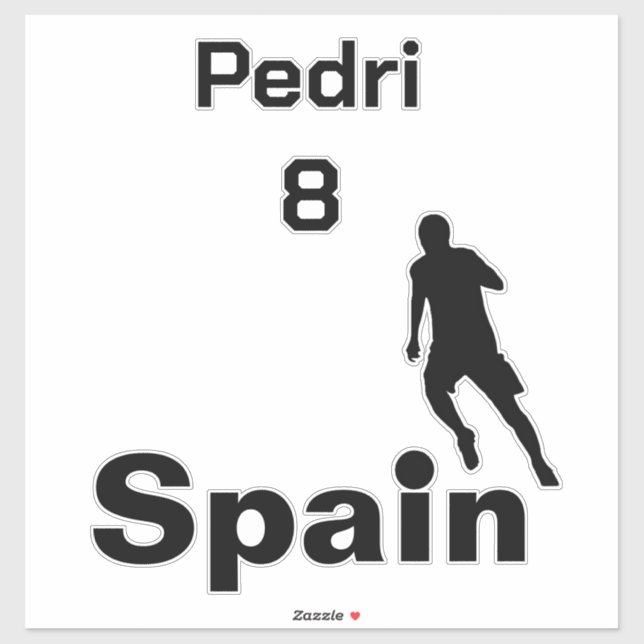 Spanish Soccer, customisable (Sheet)