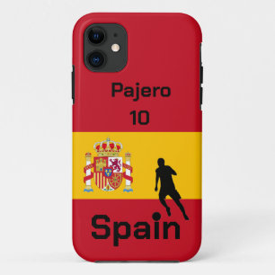 Spanish Soccer, customisable iPhone 11 Case