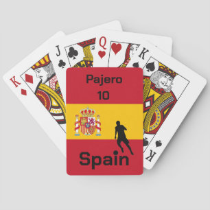 Spanish Soccer, customisable Playing Cards